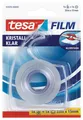 Produktbild: tesa tesafilm Klebeband kristall-klar 33m x 15mm farblos 1 Stück + Abroller