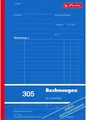 Produktbild: Formularblock Rechnung A5 2x 40 Blatt Herlitz selbstdurchschreibend (Nr. 305) 1398173-XX