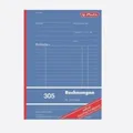 Produktbild: Herlitz Rechnungsbuch 305, selbstdurchschreibend, A5 hoch, 2 x 40 Blatt