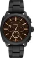 Produktbild: Fossil Chronograph Machine FS6097, Quarzuhr, Armbanduhr, Herrenuhr, Edelstahlarmband, analog