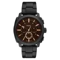 Produktbild: Fossil FS6097 Machine Chronograph Schwarz Edelstahl 44 mm – Herrenuhr Sport 44 m