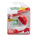 Produktbild: Pokémon PKW3634 - Clip'n'Go Poké Ball - Bisasam & Pokéball, offizieller Pokéball mit 5 cm Figur