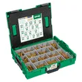 Produktbild: SPAX Montagekoffer, L-BOXX, Groß, Yellox A2L, Kreuzschlitz Z, Senkkopf, 17 Abmessungen, 2930 Stück, inkl. 5 SPAX BITs, 5000009164019, Gelb