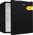 Produktbild: Mini Kühlschrank 58L schwarz leise Glasablagen stufenlos Modell 2023