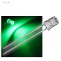 Produktbild: 25 x LED 5mm concave grün Leuchtdioden superhell grüne konkav LEDs