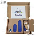 Produktbild: IOmeter Kit1.1 Stromverbrauch Messgerät Set blau App Energie Kosten Monitor