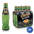 Produktbild: 4x Multipack Oransoda Glas Flasche 200X6