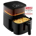 Produktbild: MEDION X10 XL Heißluftfritteuse MD11780 (5 Liter, Airfryer, innovative Wassersprühfunktion für krosse knusprige Speisen, 1.500 Watt, Sichtfenster, Schüttel Alarm,10 Automatikprogramme)