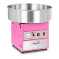 Produktbild: Royal Catering RCZK-1200-W Zuckerwattemaschine Cotton Candy Machine (Ø 52 cm, 1.200 W, 1 Einheit / 60 s, inkl. Zubehör) Pink