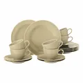 Produktbild: Seltmann Weiden Beat Sandbeige Kaffeeservice 18-tlg., Geschirr-Set, Porzellan