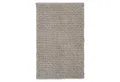 Produktbild: WENKO Badematte ECOLI, B 50 cm, L 80 cm, Grau, 3D-Flechtstruktur, Höhe 15 mm, rutschhemmend beschichtet, fußbodenheizungsgeeignet, Baumwolle, Polyester, rechteckig, waschbar