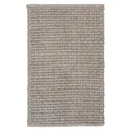 Produktbild: WENKO Badematte ECOLI Badvorleger Badteppich Mischgewebe 3D-Optik Grau 50x80 cm