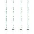 Produktbild: 60x Weidezaunpfähle 156cm Kunststoffpfähle Weidezaunpfahl Koppelpfahl grün