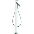 Produktbild: hansgrohe AXOR Starck Einhebel-Wannenmischer bodenstehend mit Pingriff, 10456000, Farbe: Chrom