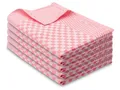Produktbild: ZOLLNER 5er Set Geschirrtücher Baumwolle in 46x70 cm - super saugstarke und robuste Küchentücher – waschbar bis 60°C – in rot kariert - Gastronomiequalität - Oeko Tex® Zertifiziert