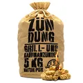 Produktbild: ZÜNDUNG Grill- und Kaminanzünder 5 kg Anzünder Holzwolle Wachs, 100% nachhaltige Bio Holzwolle Anzünder, Feueranzünder (Grill-, Kamin- & Ofenanzünder)
