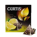 Produktbild: CURTIS TEA, SUNNY LEMON, SCHWARZER CEYLON-TEE MIT KOMBINATION AUS ZITRONENSCHALE, 20 EINZELNE NETZPYRAMIDEN