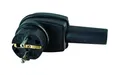 Produktbild: Kopp Schutzkontaktstecker Vollgummi IP44 abgewinkelt schwarz Schraubklemme - 178216009 (VPE: 10 Stück)