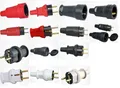 Produktbild: Kopp Schutzkontakt Kupplung / Stecker Gummi Vollgummi IP20 IP44
