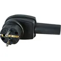Produktbild: 10 Stk. Kopp Vollgummi-Winkelstecker 178216009 SCHUKO-Stecker