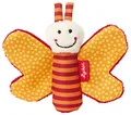 Produktbild: SIGIKID 41181 Greifling Schmetterling Red Stars Mädchen und Jungen Babyspielzeug empfohlen ab Geburt orange
