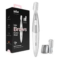 Produktbild: Braun Augenbrauen Trimmer Damen, Präzisionstrimmer für Trimmen / Stylen / Formen / Konturenanpassung, Haarentfernung Gesicht für Frauen, Augenbrauentrimmer, Reisen / unterwegs, FG1106