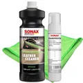 Produktbild: Craft-Equip Leder-Reinigungs-Set bestehend aus dem SONAX 1000ml Profiline Leather Cleaner + SONAX Foamsprayer + Zubehör (Microfasertuch)