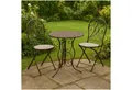Produktbild: HTI-Living Balkonset Tischgruppe Lani Antik, (Set, 3-tlg., 1x Tisch, 2x Stühle), Sitzgruppe Metall Garten nostalgisch