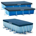 Produktbild: INTEX Abdeckplane Rechteck Frame Pool Poolabdeckung Poolabdeckplane