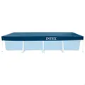 Produktbild: Intex Poolabdeckung rechteckig - 460 x 230 cm - Family Frame Pool Schutz Plane