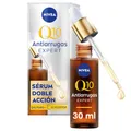 Produktbild: Nivea Q10 Anti-Falten-Serum Expert Double Action (30 ml), Gesichtsserum mit Anti-Aging-Technologie, Anti-Aging-Gesichtswasser, blockiert Zuckerschäden