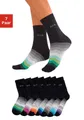 Produktbild: H.I.S Basicsocken (Packung, 7-Paar) mit schwarzem Schaft