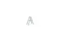 Produktbild: Zarges Stehleiter ZARGES Stufenstehleiter Alu 2x5 Stufen 2seitig Plattform-H1200mm mPerl