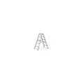 Produktbild: ZARGES Stufenstehleiter Alu 2x5 Stufen 2seitig Plattform-H1200mm mPerlongurte