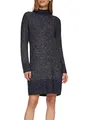 Produktbild: s.Oliver Strickkleid mit Stehkragen und überschnittenen Schultern