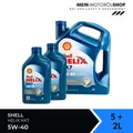 Produktbild: Shell Helix HX7 5W-40 VW 505 00 502 00 MB 229.3 ACEA A3/B4 5+2 Liter = 7 Liter