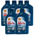 Produktbild: 6x1  Liter Shell Helix HX7 5W-40 Motorenöl 5W40 Motoröl A3 B4 Fiat MB VW API SP