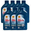 Produktbild: 7x1  Liter Shell Helix HX7 5W-40 Motorenöl 5W40 Motoröl A3 B4 Fiat MB VW API SP
