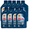 Produktbild: 9x1  Liter Shell Helix HX7 5W-40 Motorenöl 5W40 Motoröl A3 B4 Fiat MB VW API SP