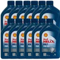 Produktbild: 12x1  Liter Shell Helix HX7 5W-40 Motorenöl 5W40 Motoröl A3 B4 Fiat MB VW API SP