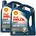 Produktbild: 2x5  Liter Shell Helix HX7 5W-40 Motoröl 5W40 MB 229.3 VW 502.00 505.00  Renault