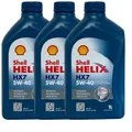 Produktbild: 3x1  Liter Shell Helix HX7 5W-40 Motorenöl 5W40 Motoröl A3 B4 Fiat MB VW API SP