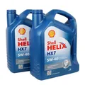 Produktbild: Shell Helix HX7 5W40 2x5 Liter VW 502.00, VW 505.00 ACEA A3 B4 RN0700 RN0710 10L