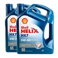 Produktbild: SHELL Helix HX7 5W-40 Motoröl MB 229.3, VW 502 00, VW 505 00, 2x5 Liter