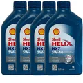 Produktbild: 4x1  Liter Shell Helix HX7 5W-40 Motorenöl 5W40 Motoröl A3 B4 Fiat MB VW API SP