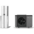 Produktbild: Wolf - Wärmepumpen-paket Chc-center 10/300-50s Luft-wasser Cha10 Monoblock R290 4,1kw Bei A7/w35 400v, Mit Bm-2, Puffer-, Ww-sp.