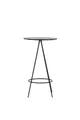 Produktbild: Venture Home Barhocker Bistro Bartisch Ø60cm schwarz.