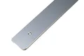 Produktbild: IHC 38mm 60cm Endleiste Winkelleiste Seiteleiste Arbeitsplatte Küche Inox Leiste mit Löcher links