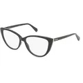 Produktbild: Polaroid PLD D543 Damen-Brille inkl. Gläser Vollrand Cat Eye Kunststoff-Gestell 56/15/145, schwarz