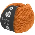 Produktbild: LANA GROSSA Merino Uno | Klassische Merinowolle mit Superwash-Ausrüstung | Handstrickgarn aus 100% Schurwolle (Merino) | 50g Wolle zum Stricken & Häkeln | 125m Garn Orangebraun - 83
